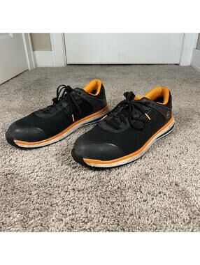 Timberland Men's Black and Orange Trainer